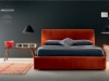 letto matrimoniale colorato