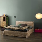Letto matrimoniale in pelle Peter by Twils