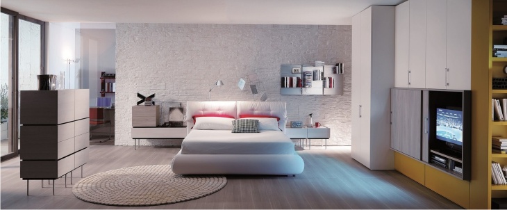 Arredo di design moderno per la camera